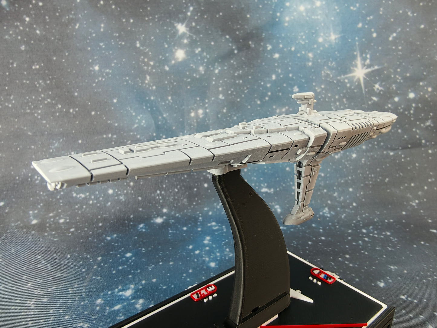 Rebel MC75 Profundity Cruiser – Length:189mm - 3D printed Armada Nexus/Legacy Upgrade