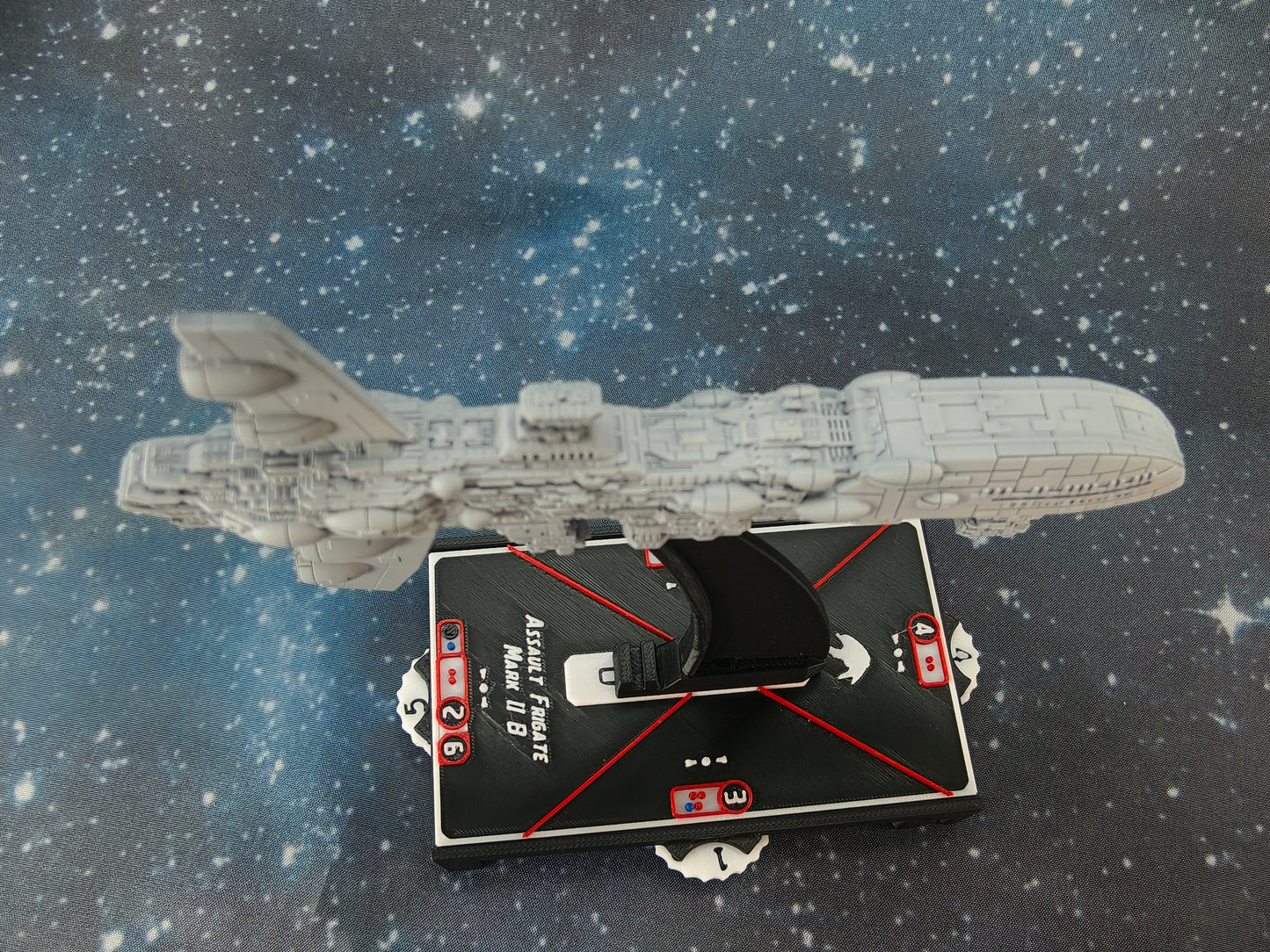 Assault Frigate Mark I Type 5 – Length:114mm - 3D printed Armada Nexus/Legacy Upgrade