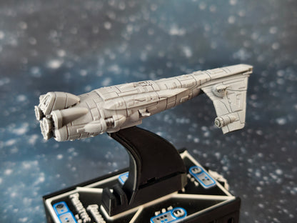 Rebel Longfin Quarren Corvette – Length:90mm -  3D printed Armada Nexus/Legacy Upgrade