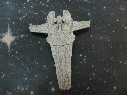 Imperial Victory II Frigate – Length:94mm - 3D printed Armada Nexus/Legacy Upgrade
