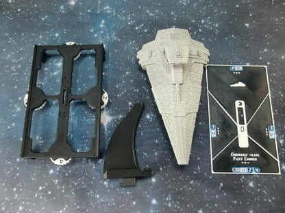 Endurance-class Battle Carrier – Length:154mm - 3D printed Armada Nexus/Legacy Upgrade