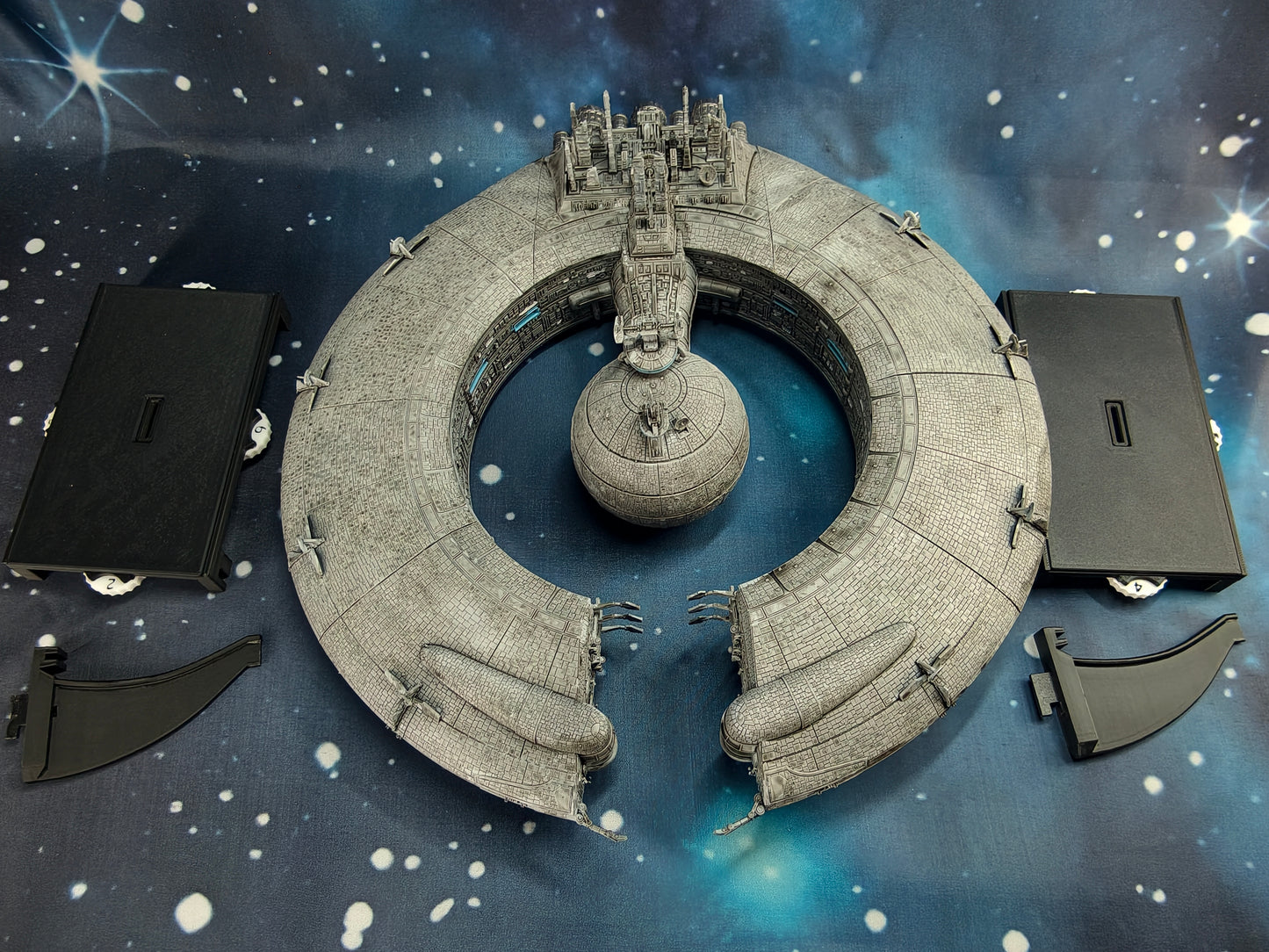 LurceHulk MK II Droid Control Ship (299*289mm) - Compatible with Star Wars Armada scale games