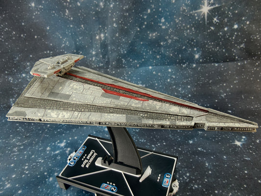 Interdictor-Assault Star Destroyer – Length:166mm - 3D printed Armada Nexus/Legacy Upgrade