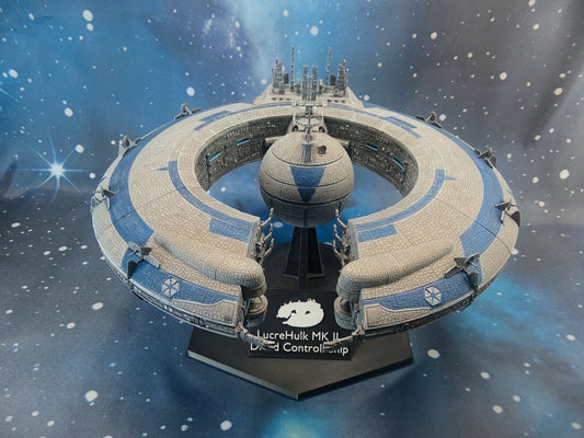 LucreHulk MK II Droid Control Ship (299*289mm) - Compatible with Armada scale games