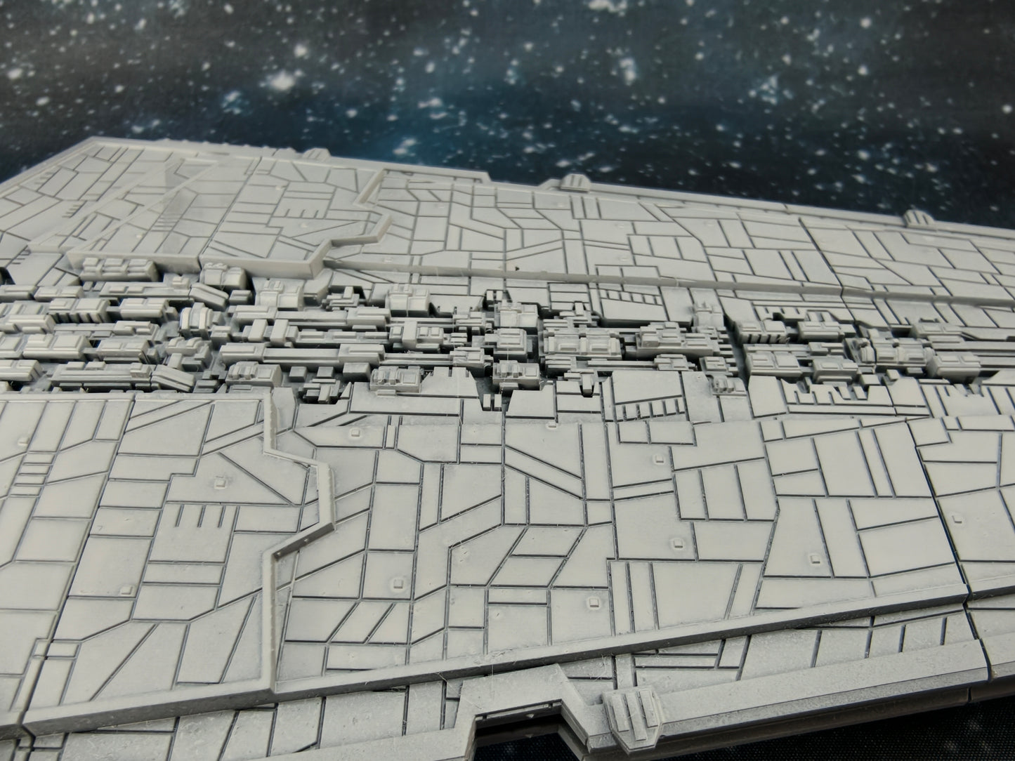 Vengeance Super Star Destroyer – Length:644mm - 3D printed Armada Nexus/Legacy Upgrade