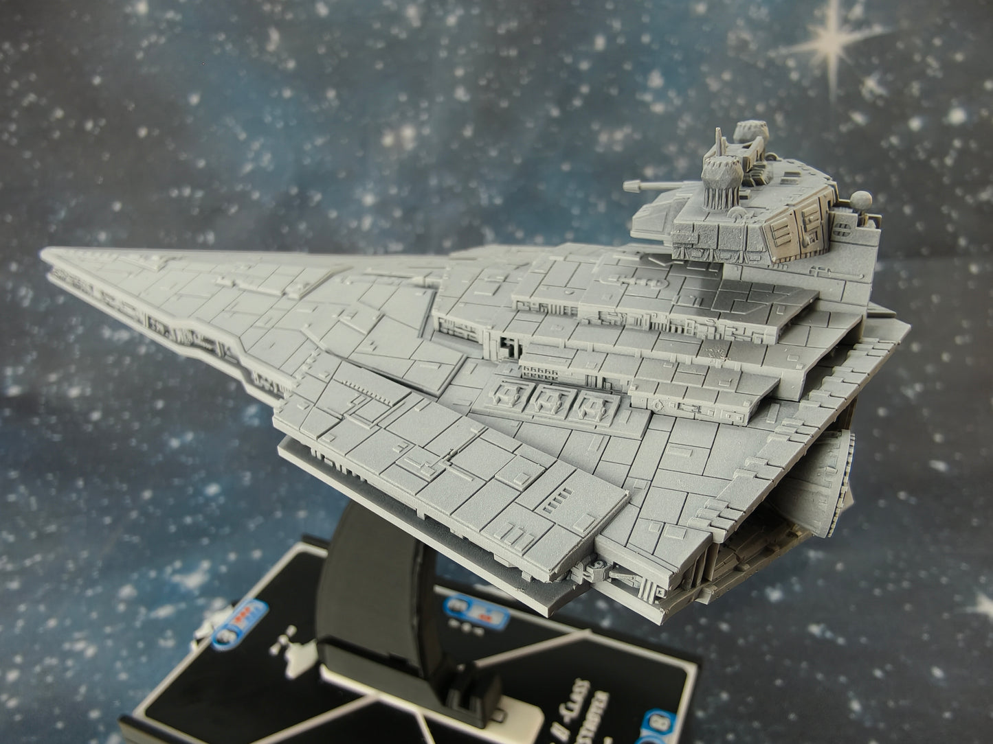 Imperial Victory II Star Destroyer – Length:94mm - 3D printed Armada Nexus/Legacy Upgrade