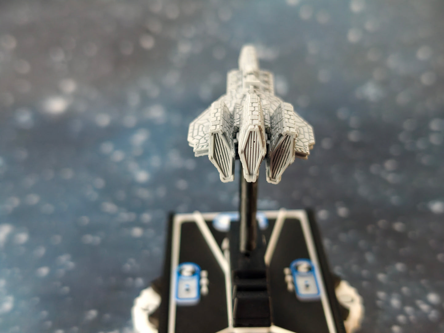 Zann Consortium - Crusader Corvette – Length:59mm - 3D printed Armada Nexus/Legacy Upgrade