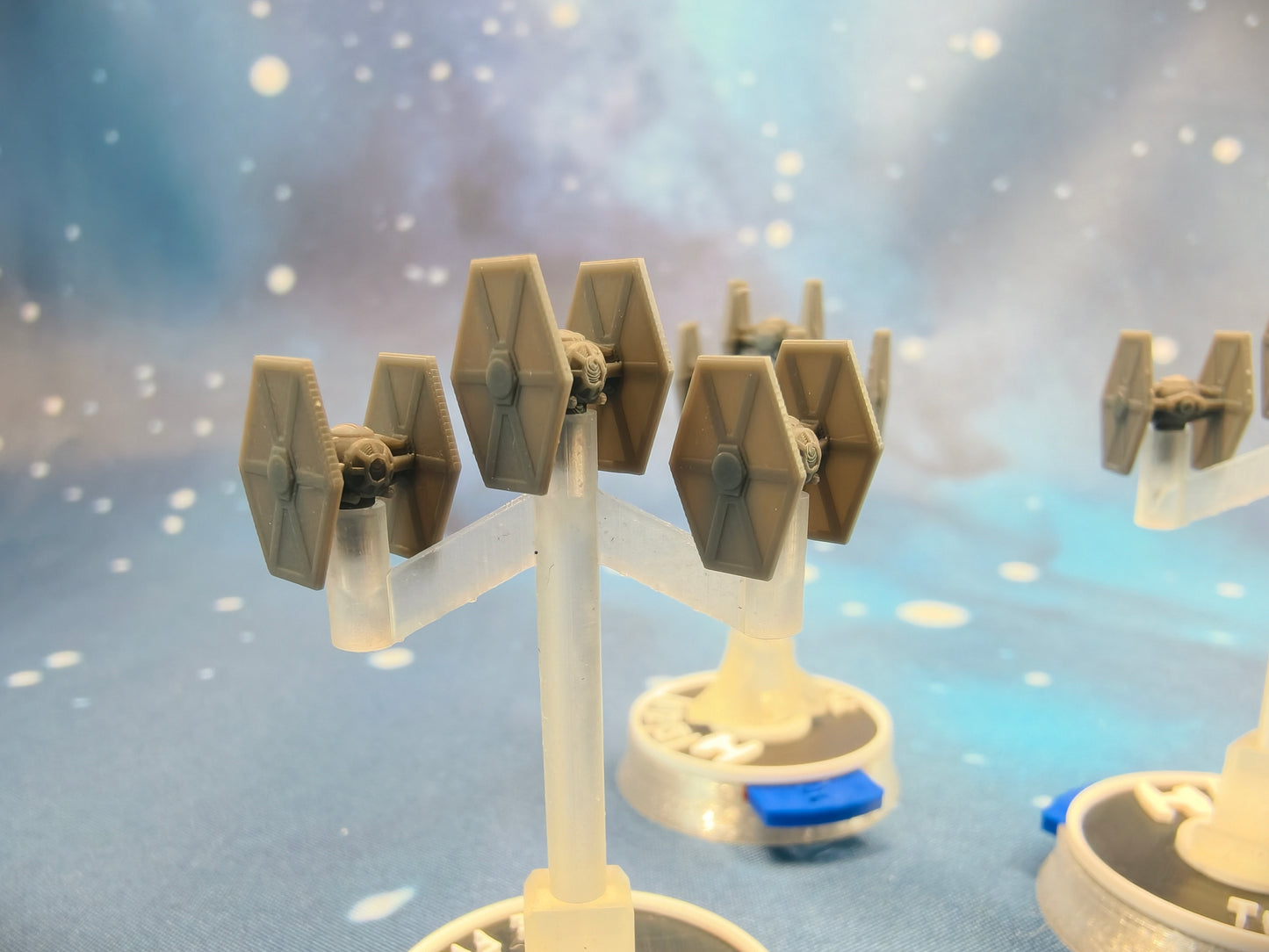 Imperial TIE Fighter Squadron (9pcs) - Compatible with Armada scale games