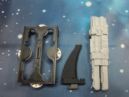 UNSC Artemis-Class Battlecruiser (132mm) – Compatible with Halo Fleet Armada