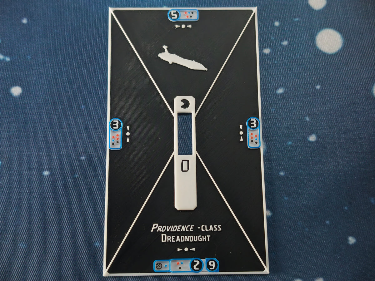 CIS ship Base tokens – Compatible with Armada Scale games