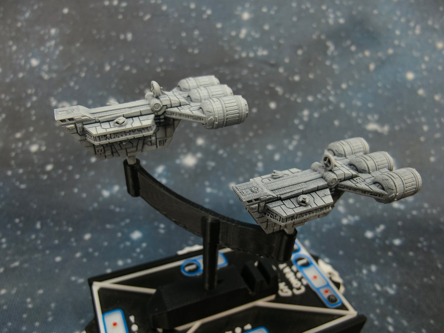CR-20 Troop Transport – Length:38mm - 2pcs - 3D printed Starship