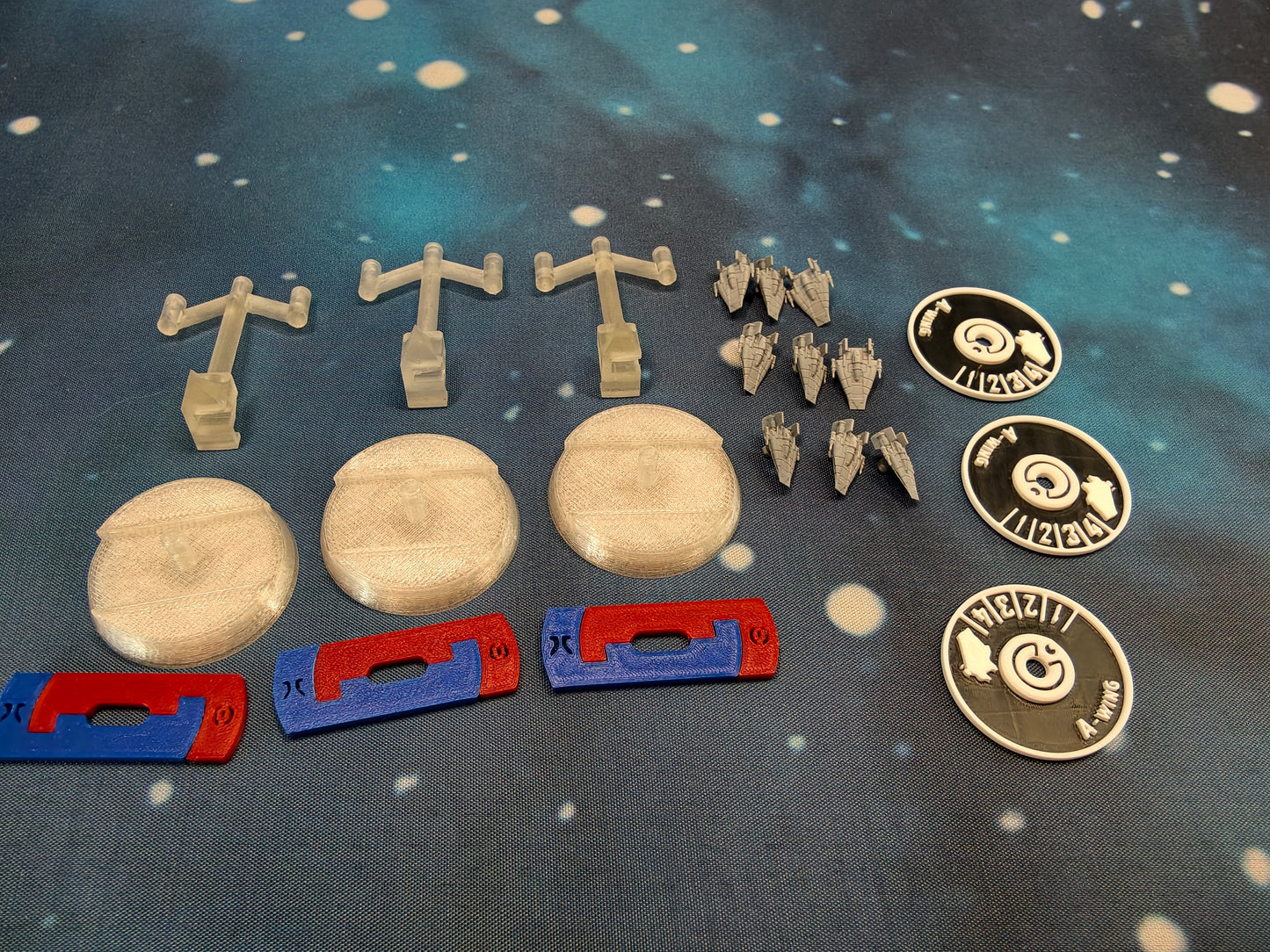 Rebel A-Wing Squadron – 9pcs - Compatible with Armada scale games