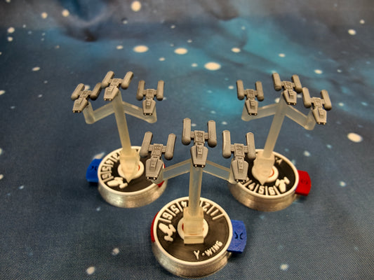Rebel Y-Wing Squadron – 9pcs - Compatible with Armada scale games