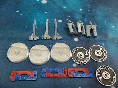Covenant Spirit-class Troop Dropship (3pcs) – Compatible with Halo Armada