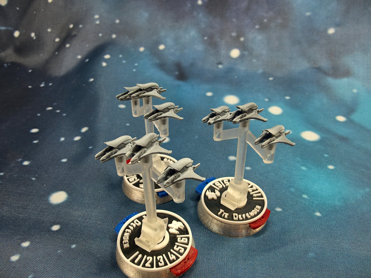 Covenant Banshee-class Fighter squadron (9pcs) – Compatible with Halo Armada