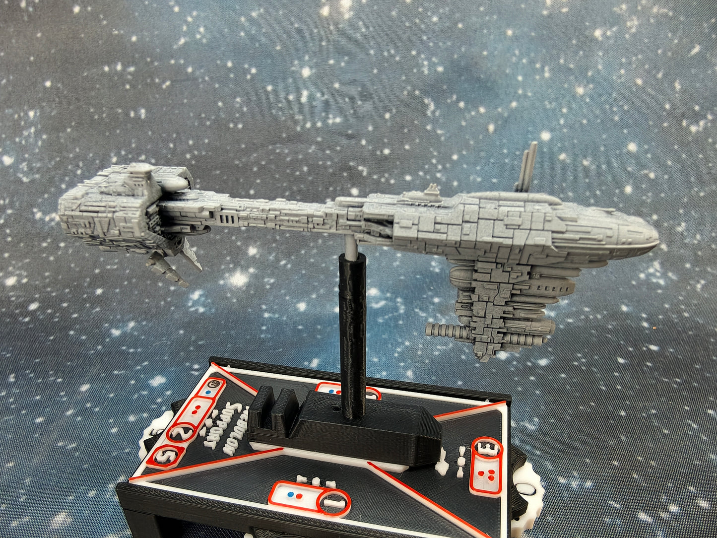 Rebel Nebulon-B EF76 Frigate – Length:90mm - 3D printed Armada Nexus/Legacy Upgradet