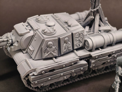 Trench Tank S-ISU – 28mm/32mm Wargaming Terrain