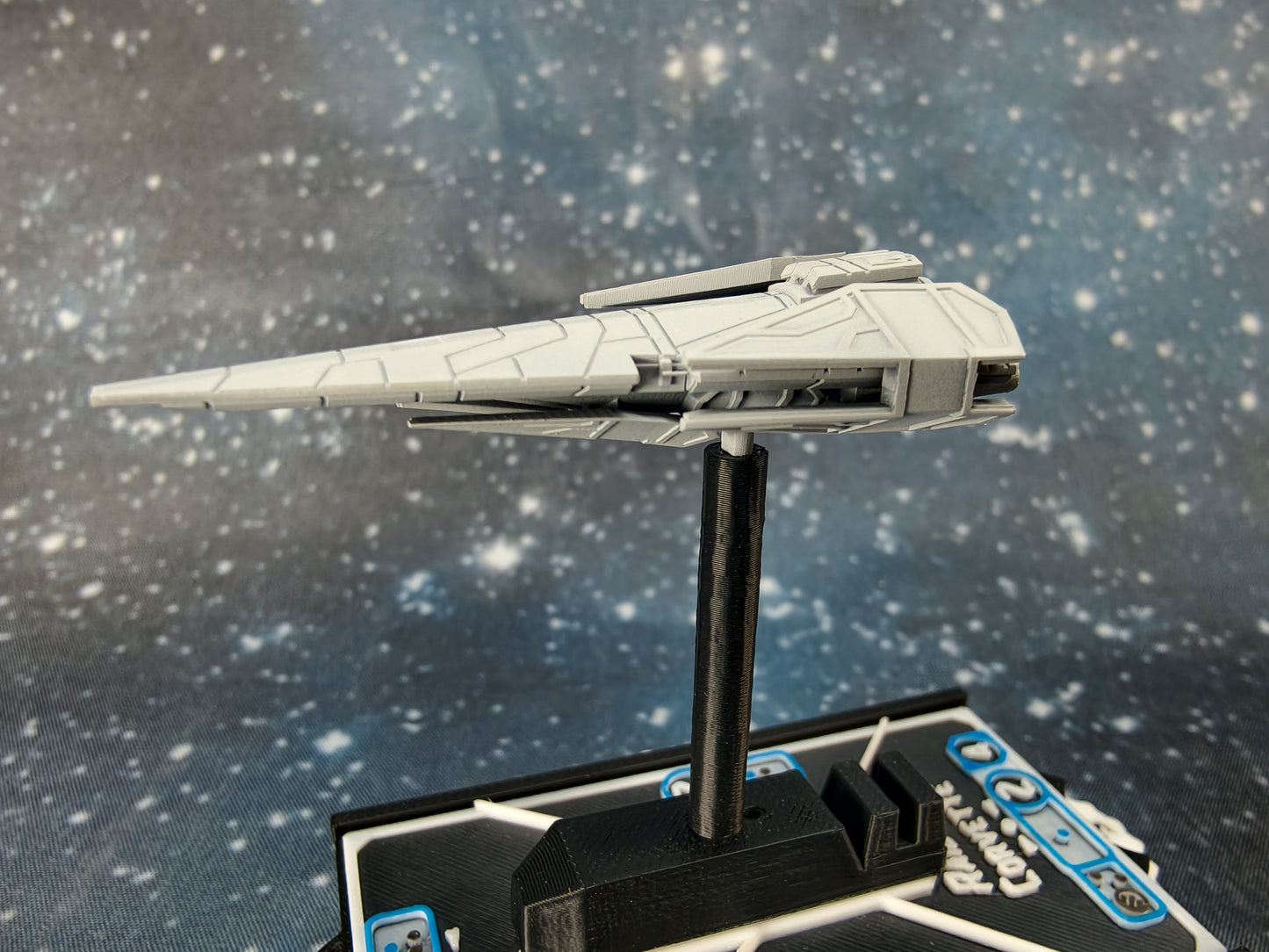 Imperial Raider Corvette – Length:58mm - 3D printed Armada Nexus/Legacy Upgrade