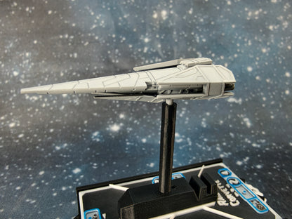 Imperial Raider Corvette – Length:58mm - 3D printed Armada Nexus/Legacy Upgrade