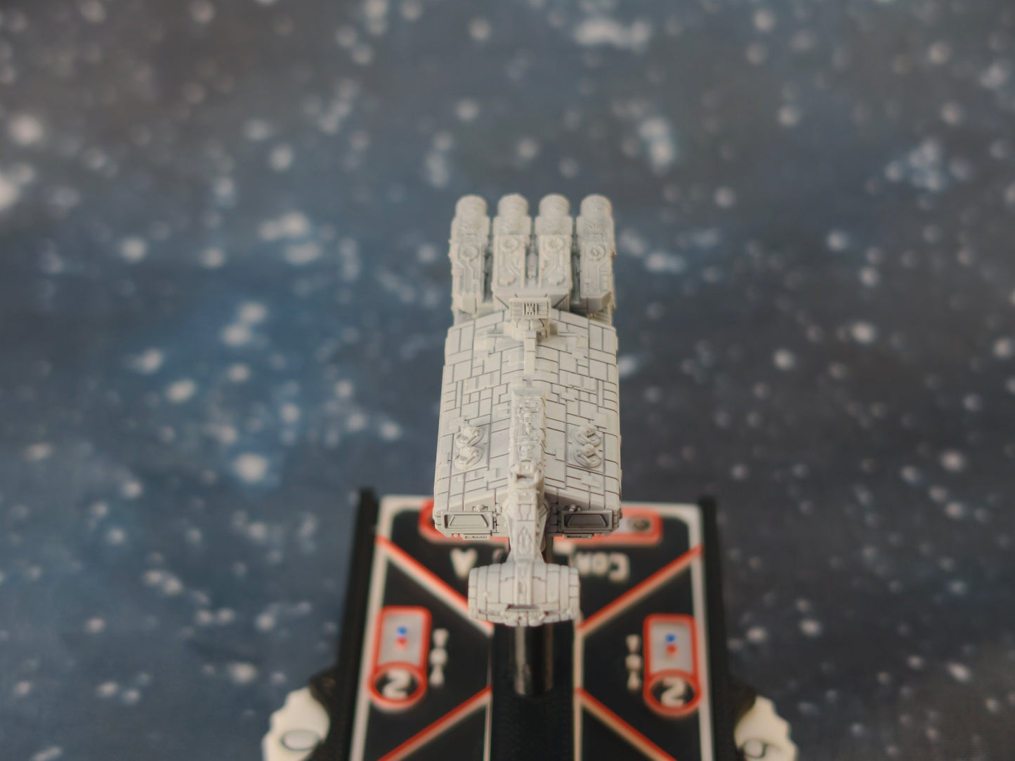 Rebel CR-90 "FarStar Sym" Corvette – Length:58mm - 3D printed Armada Nexus/Legacy Upgradea