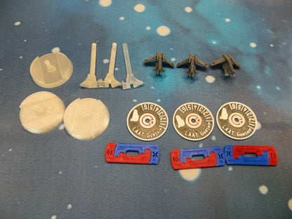 Republic LAAT Starfighter Squadron – 3pcs - 3D printed Armada model