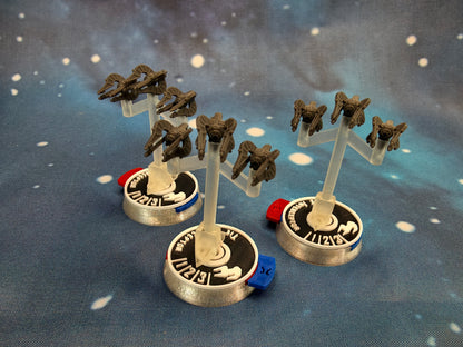 Imperial Nssis Clawcraft fighter Squadron – 9pcs – 3D printed Armada model