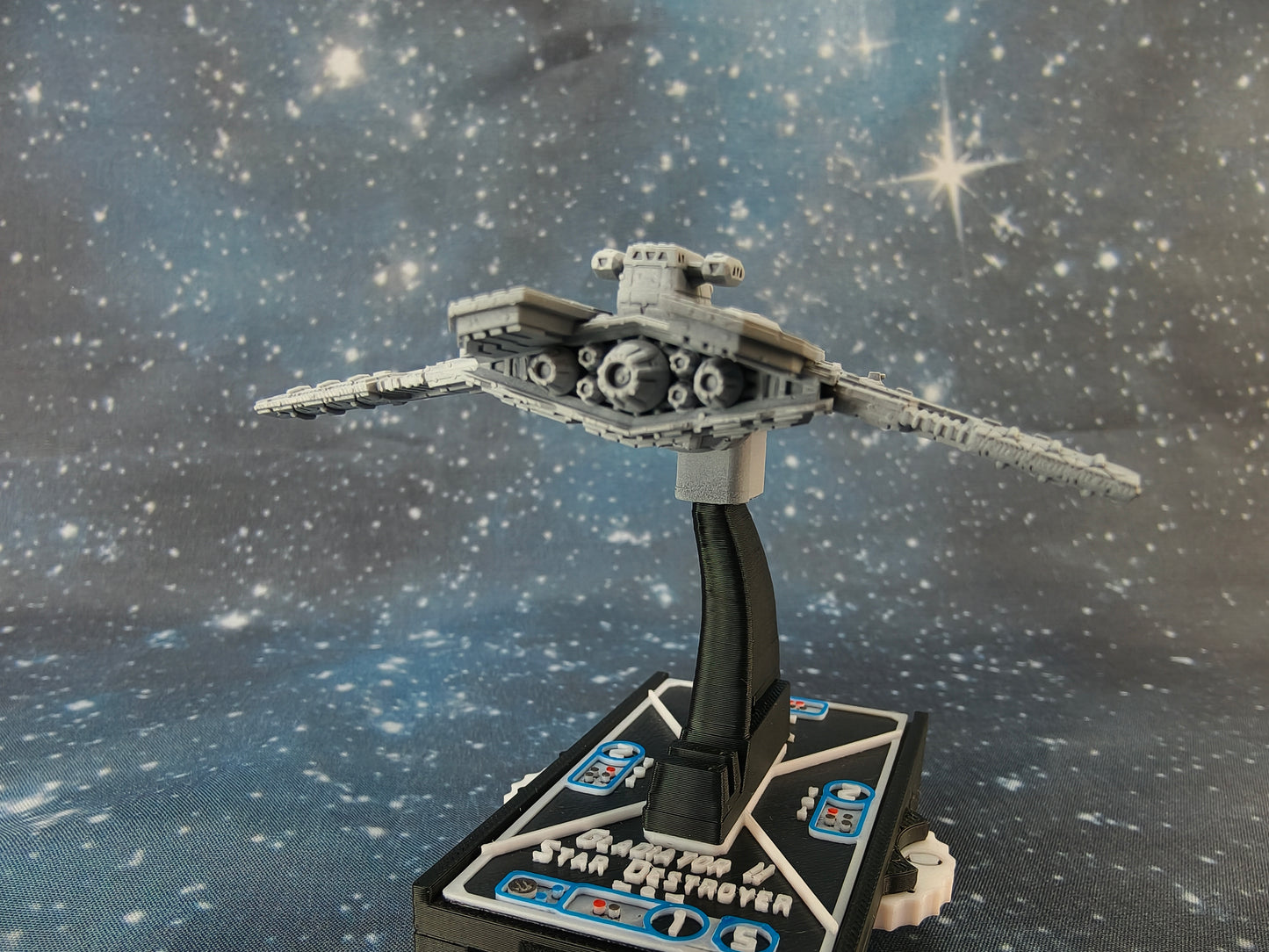 Imperial Victory II Frigate – Length:94mm - 3D printed Armada Nexus/Legacy Upgrade