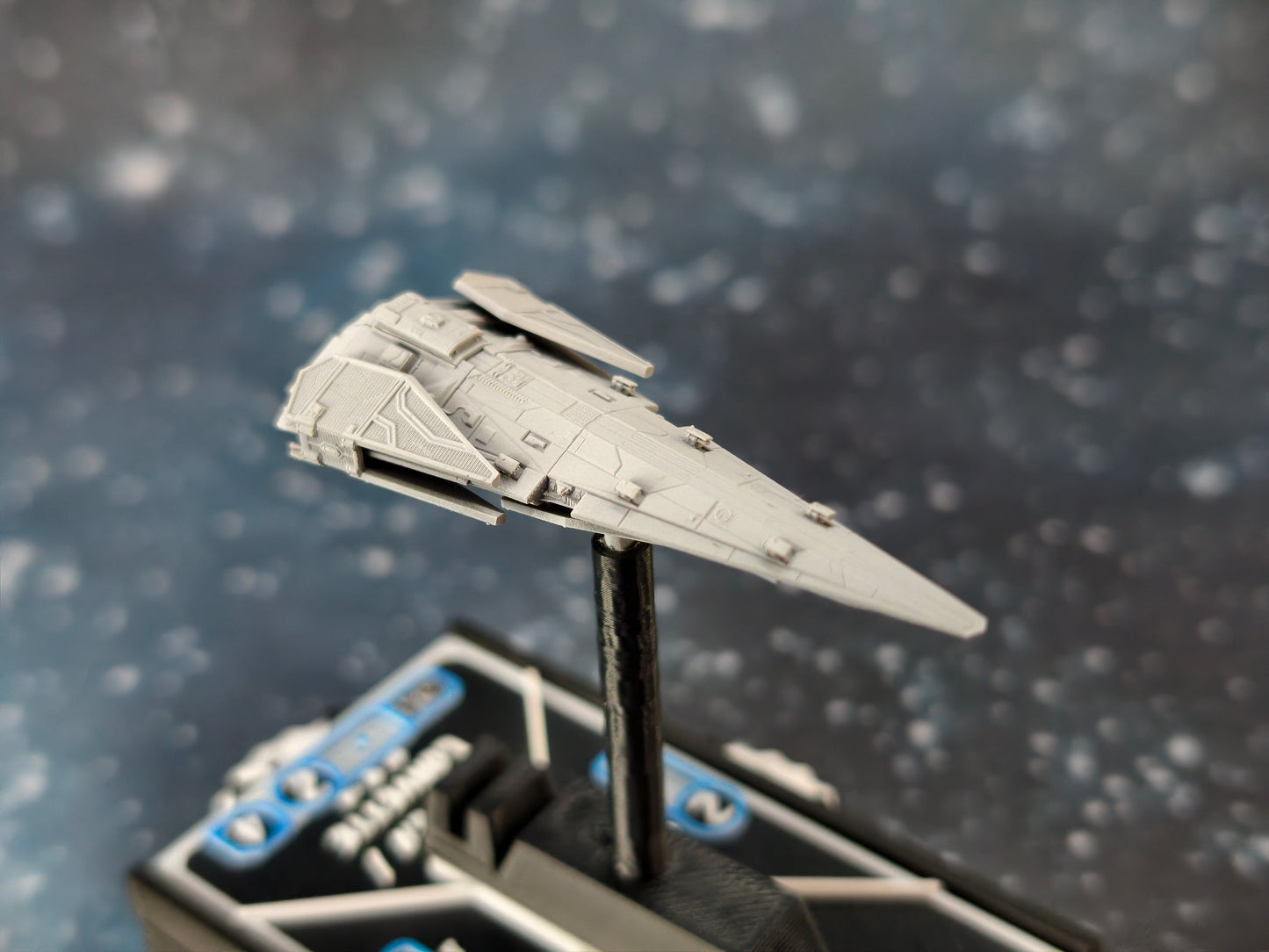 Raider-class Corvette – Length:58mm - 3D printed Starship