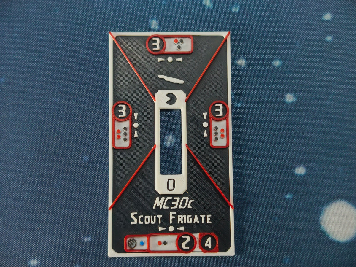 Rebel ship Base tokens – Compatible with Armada Scale games