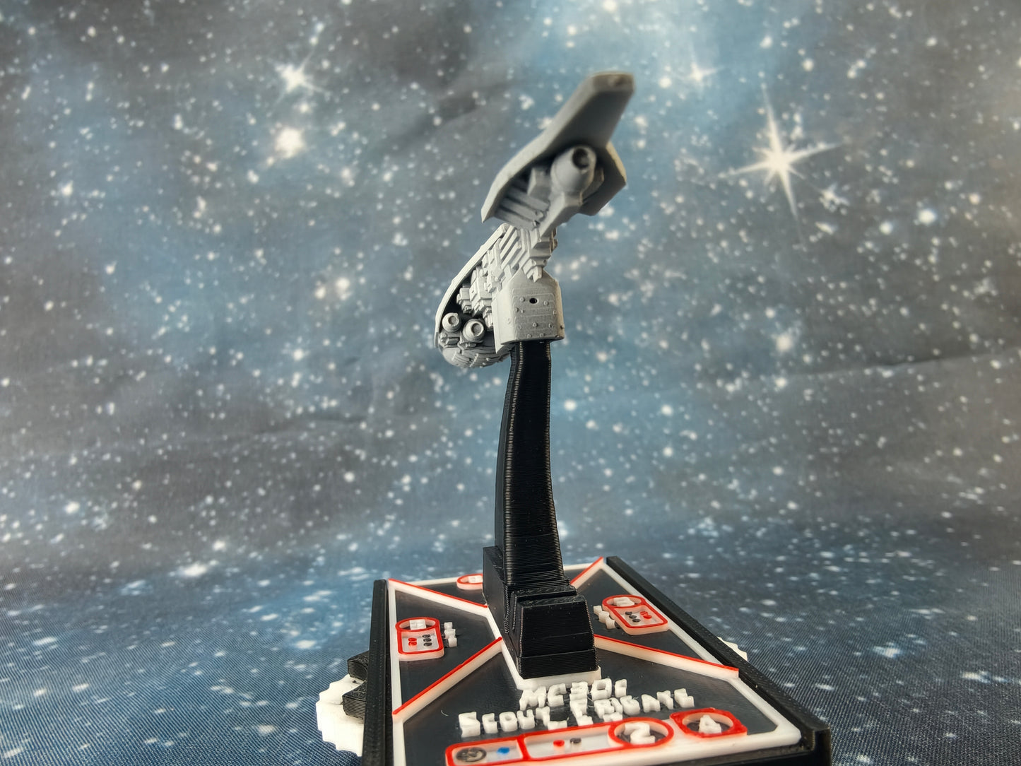 MC30c Frigate "Scout"  – Length:90mm - 3D printed Armada Nexus/Legacy Upgrade
