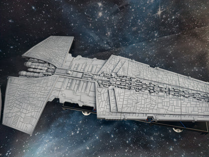 Vengeance Super Star Destroyer – Length:644mm - 3D printed Armada Nexus/Legacy Upgrade