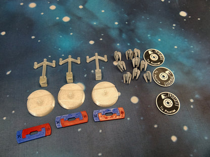 Imperial Tie Phantom Squadron – 9pcs - Compatible with Armada scale games