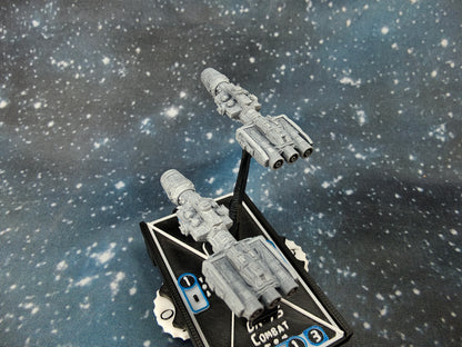 Corellian DP-20 Frigate – Length:46mm - 2pcs - 3D printed Starship
