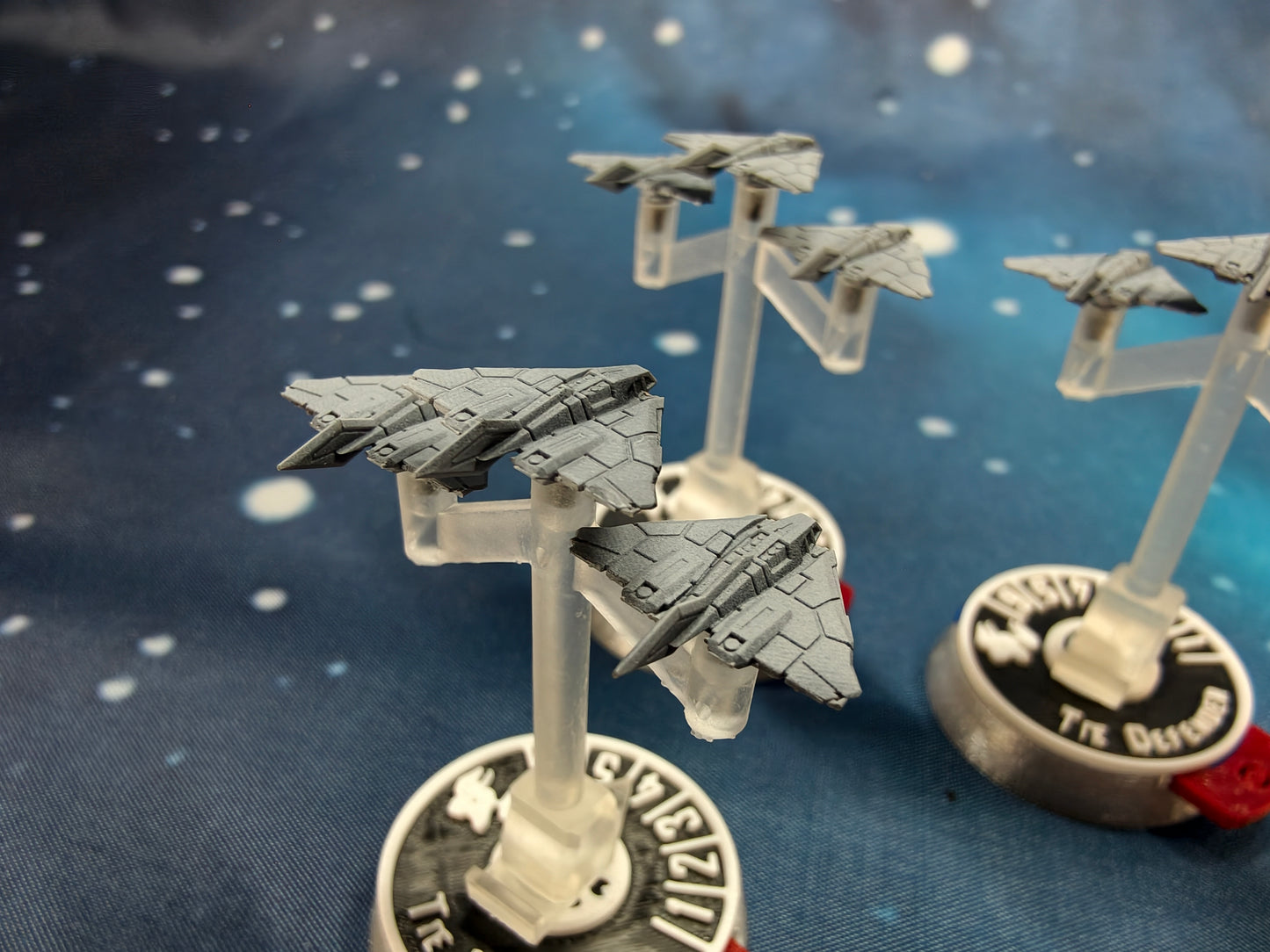 UNSC Longsword C-709 Fighter squadron (9pcs) – Compatible with Halo Fleet Armada
