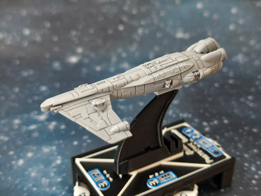 Rebel Longfin Quarren Corvette – Length:90mm – 3D printed Armada model