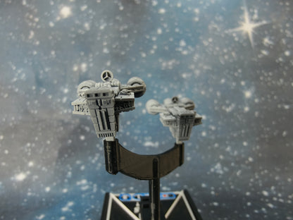 CR-20 Troop Transport – Length:38mm - 2pcs - 3D printed Starship