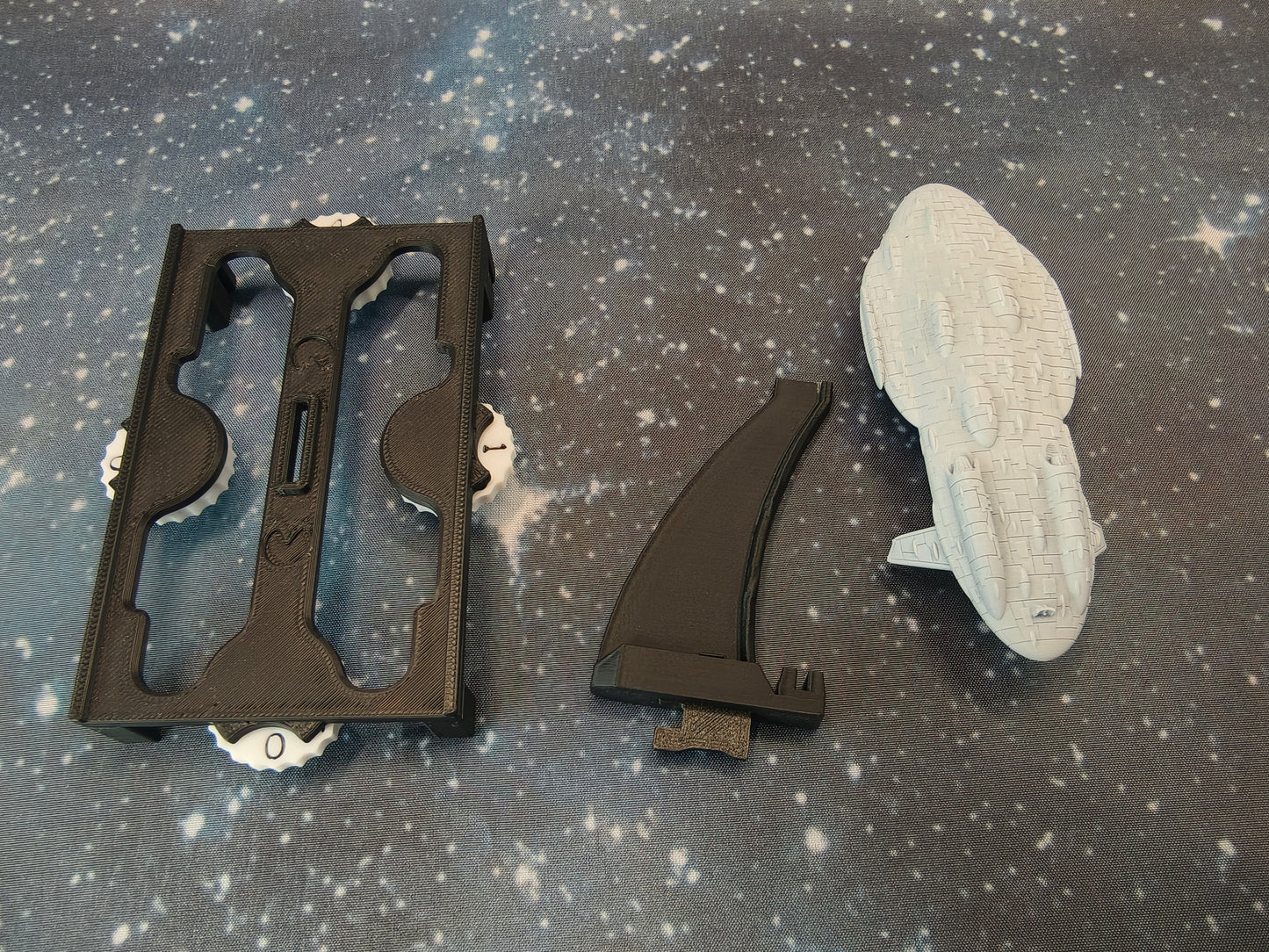 Rebel MC40a "Winged" Light Frigate – Length:105mm - 3D printed Armada Nexus/Legacy Upgrade