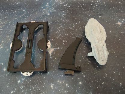 Rebel MC40a "Winged" Light Frigate – Length:105mm - 3D printed Armada Nexus/Legacy Upgrade