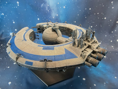LucreHulk MK II Droid Control Ship (299*289mm) - Compatible with Armada scale games
