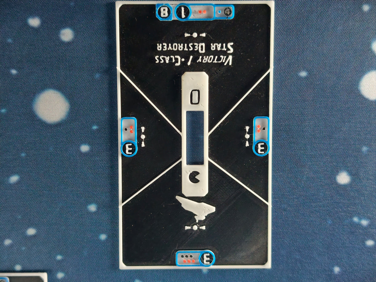 Imperial ship Base tokens – Compatible with Armada Scale games