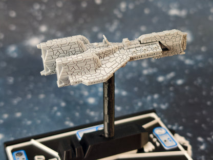Zann Consortium - Crusader Corvette – Length:59mm - 3D printed Armada Nexus/Legacy Upgrade