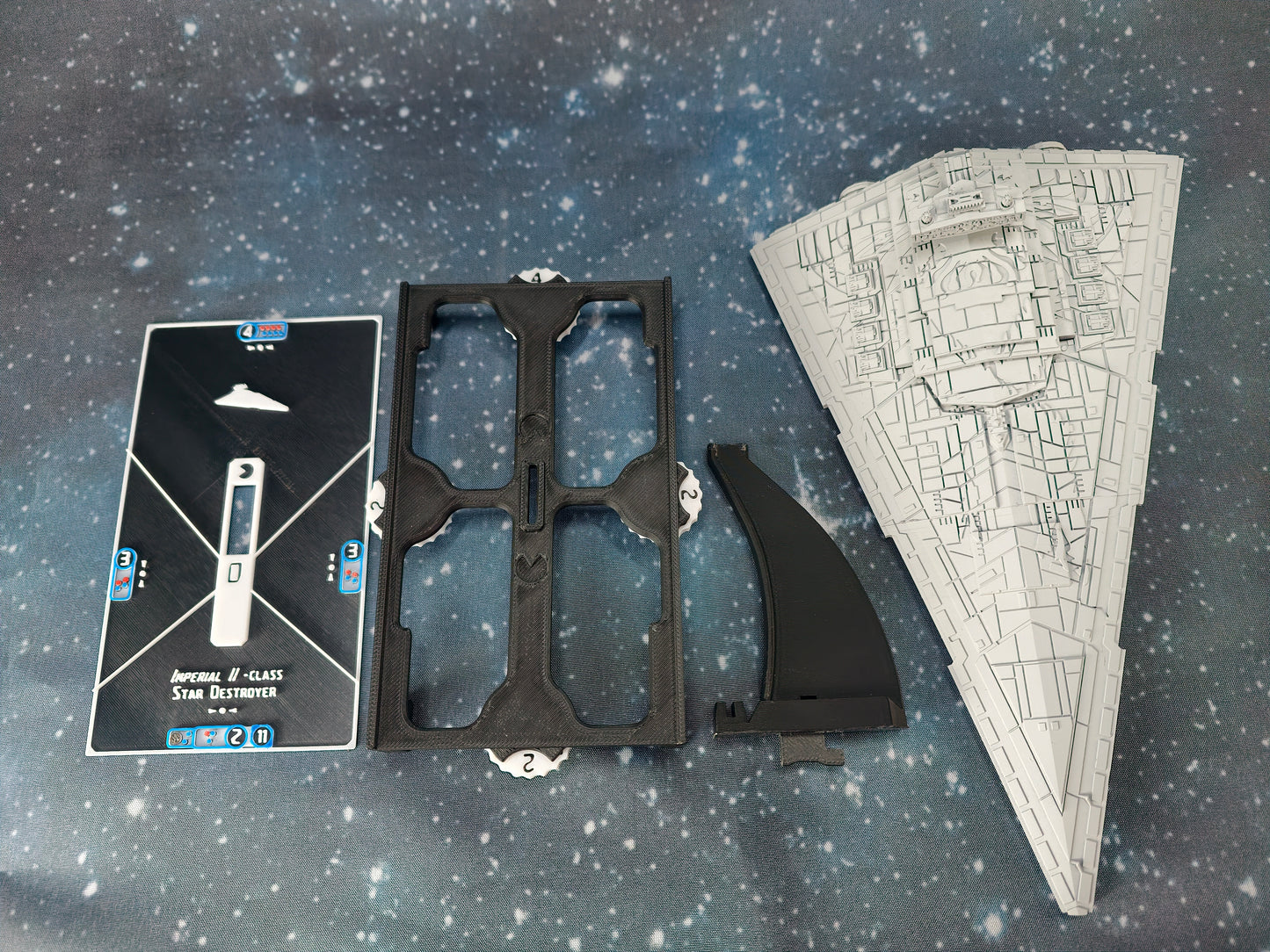 Chimaera Class Destroyer – Length:204mm - 3D printed Armada Nexus/Legacy Upgrade
