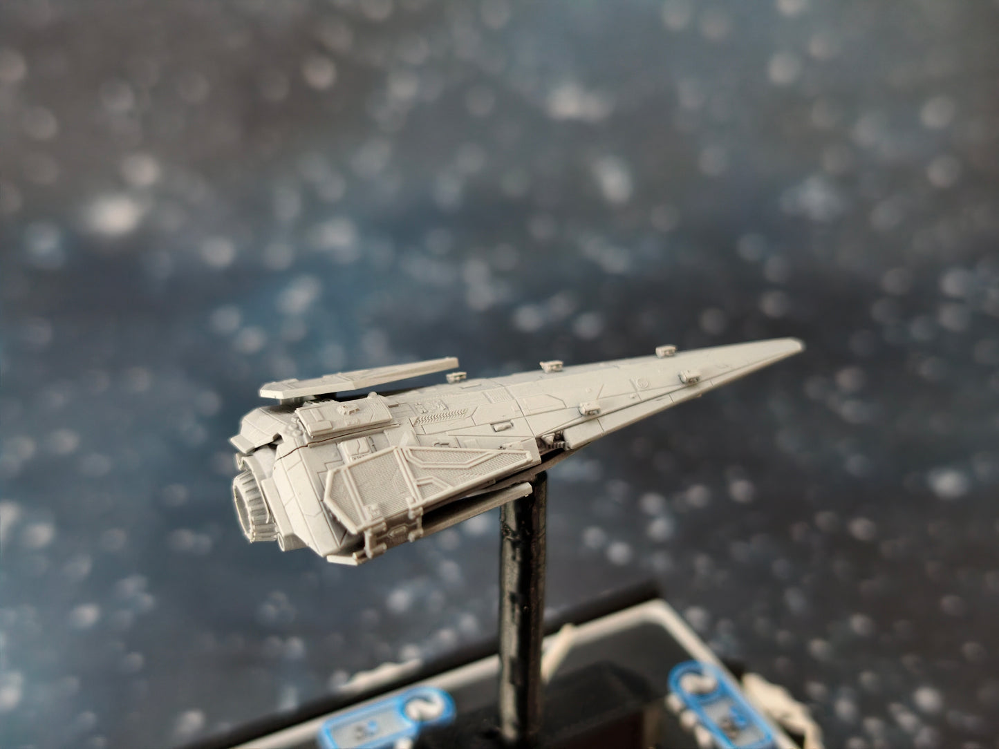 Raider-class Corvette – Length:58mm - 3D printed Starship