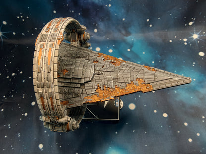 Damaged Chimaera Star Destroyer (204mm)  – Compatible with Star Wars Armada Scale games