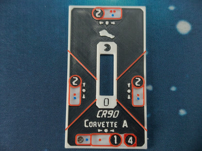 Rebel ship Base tokens – Compatible with Armada Scale games