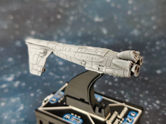 Longfin Quarren Corvette 3D printed Rebel fleet ship