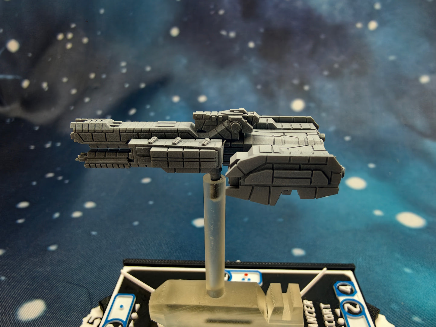 UNSC Stalwart-Class Frigate (50mm) – Compatible with Halo Fleet Armada