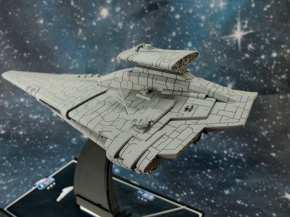 Endurance-class Battle Carrier – Length:154mm - 3D printed Armada Nexus/Legacy Upgrade
