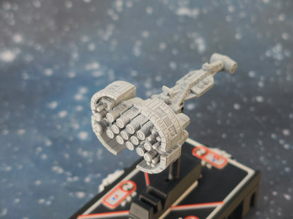Rebel CR-90 "Sundered Heart" Corvette – Length:58mm - 3D printed Armada Nexus/Legacy Upgrade
