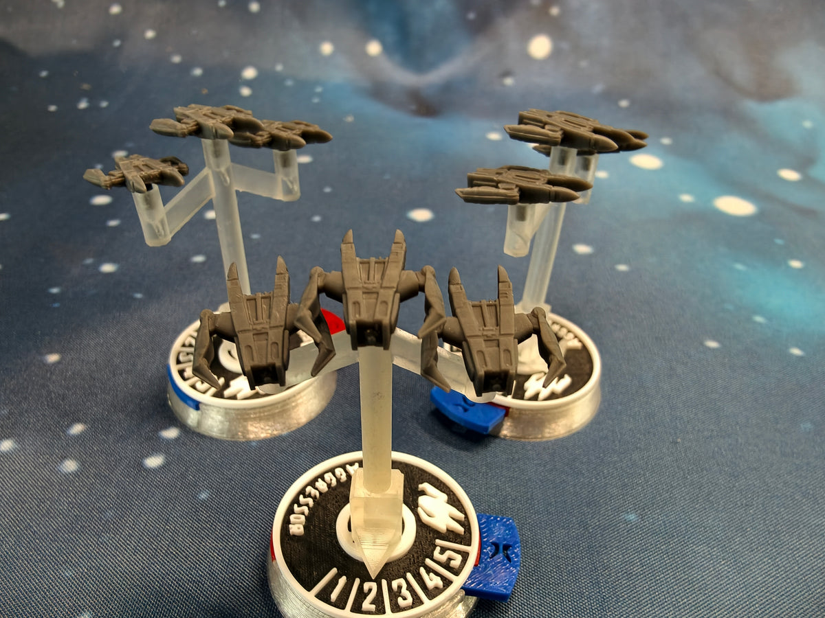 Imperial Aggressor Squadron – 9pcs - Compatible with Armada scale games